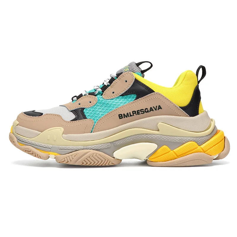 2025 latest six-layer combination outsole dad shoes versatile thick-soled heightening shoes - Image 2