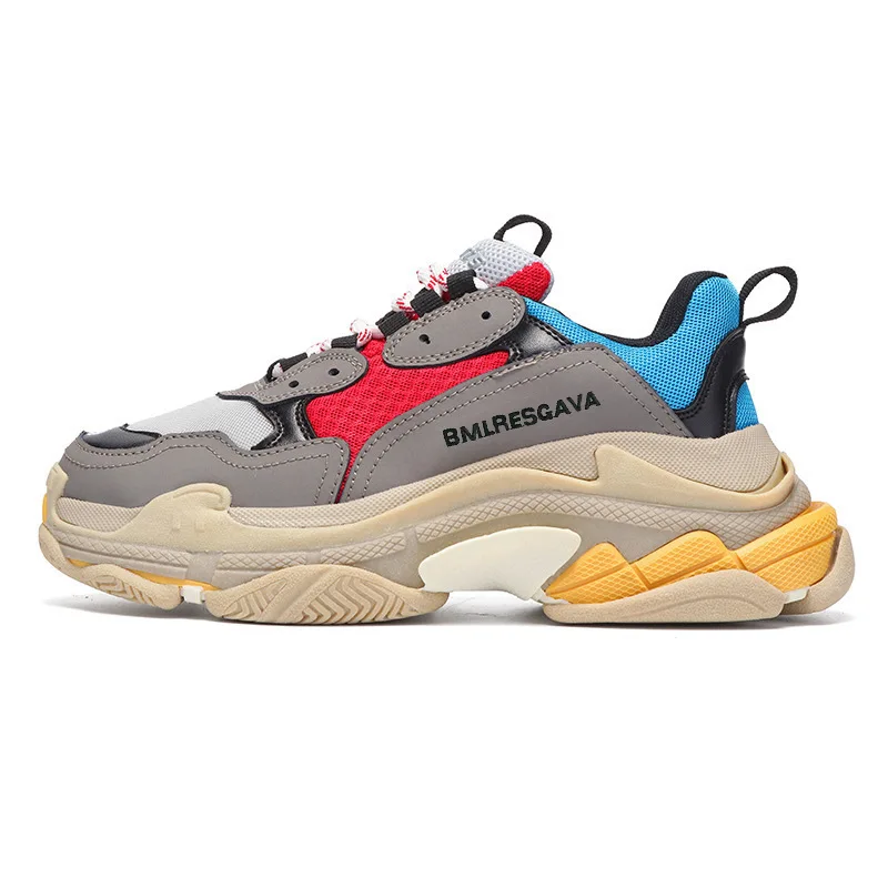 2025 latest six-layer combination outsole dad shoes versatile thick-soled heightening shoes - Image 3